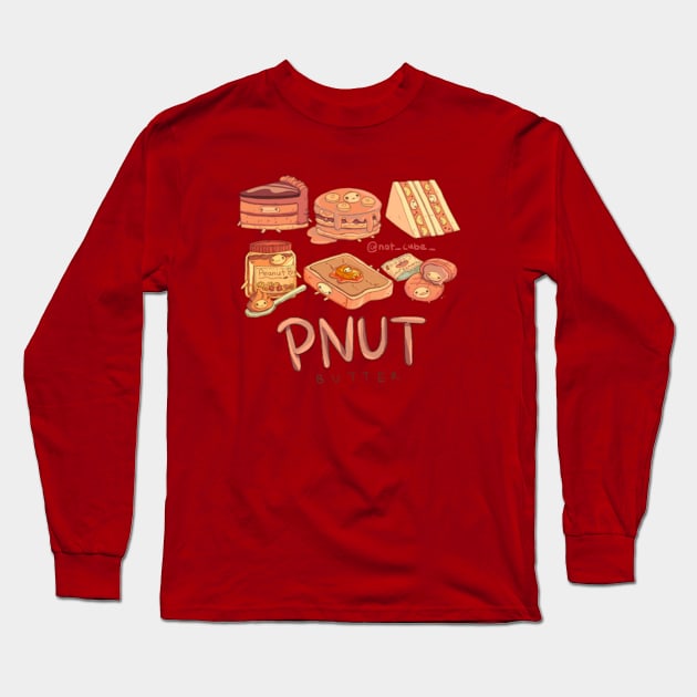 Pnut Butter Long Sleeve T-Shirt by April Planet